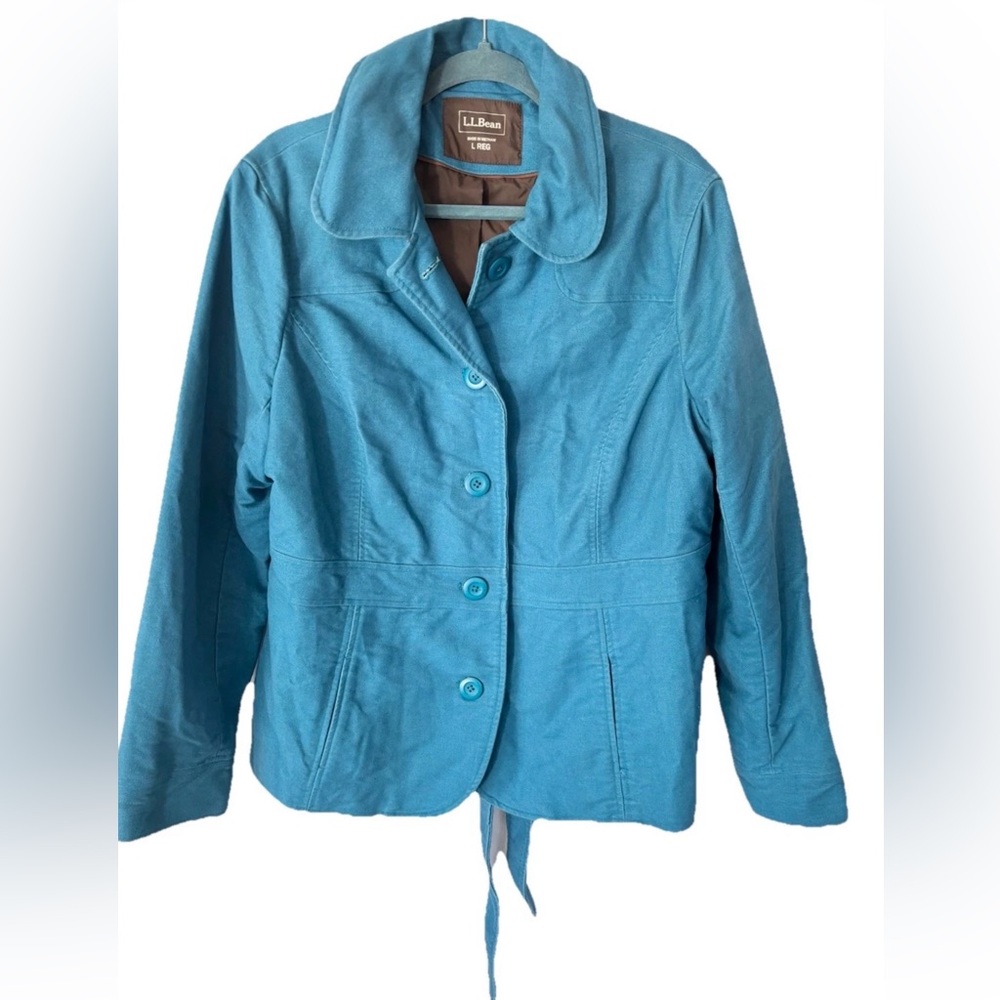 L.L. Bean Women's Teal Utility Jacket